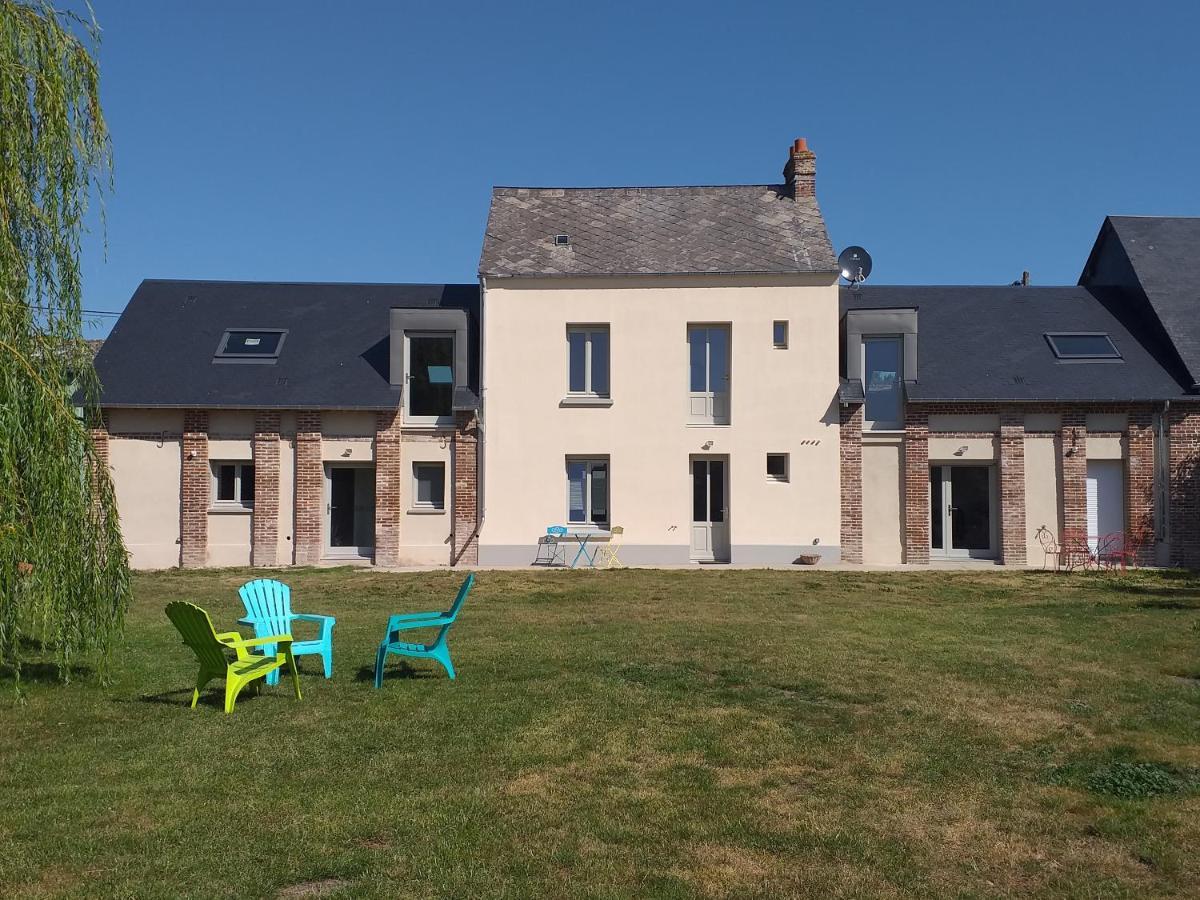 크리엘쉬르메르 Gite 3 Les Embruns Ancien Corps De Ferme Plage 아파트 호텔 외부 사진